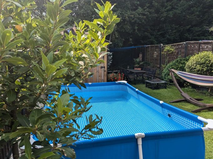 Metal Frame Rectangular Frame Pool Set - 9' 10" x 6' 6.75 x 30” - Image 6